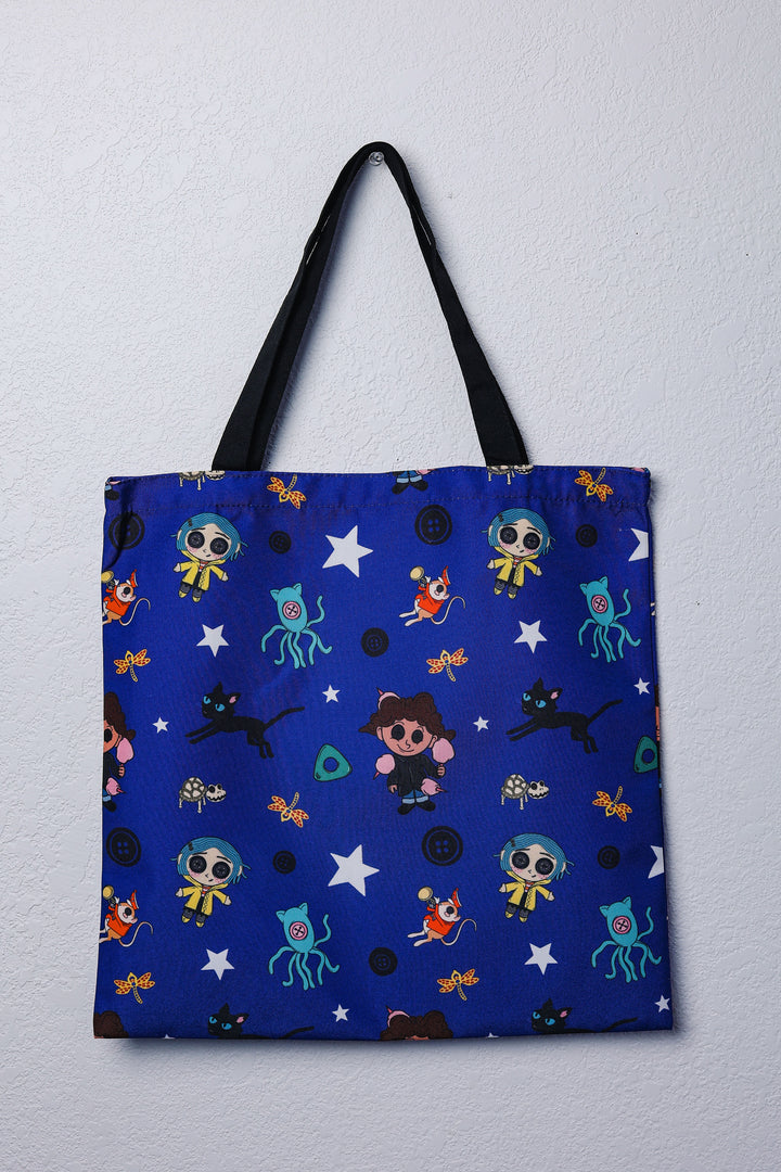 Coraline tote bag.