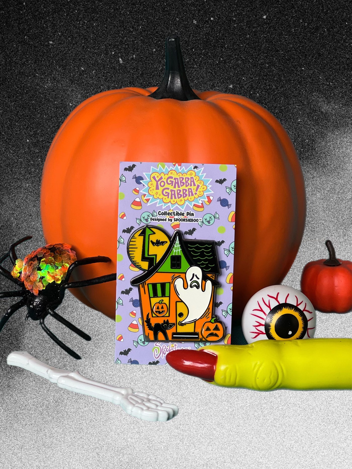 Gooble House Halloween Enamel Pin - Yo Gabba Gabba!