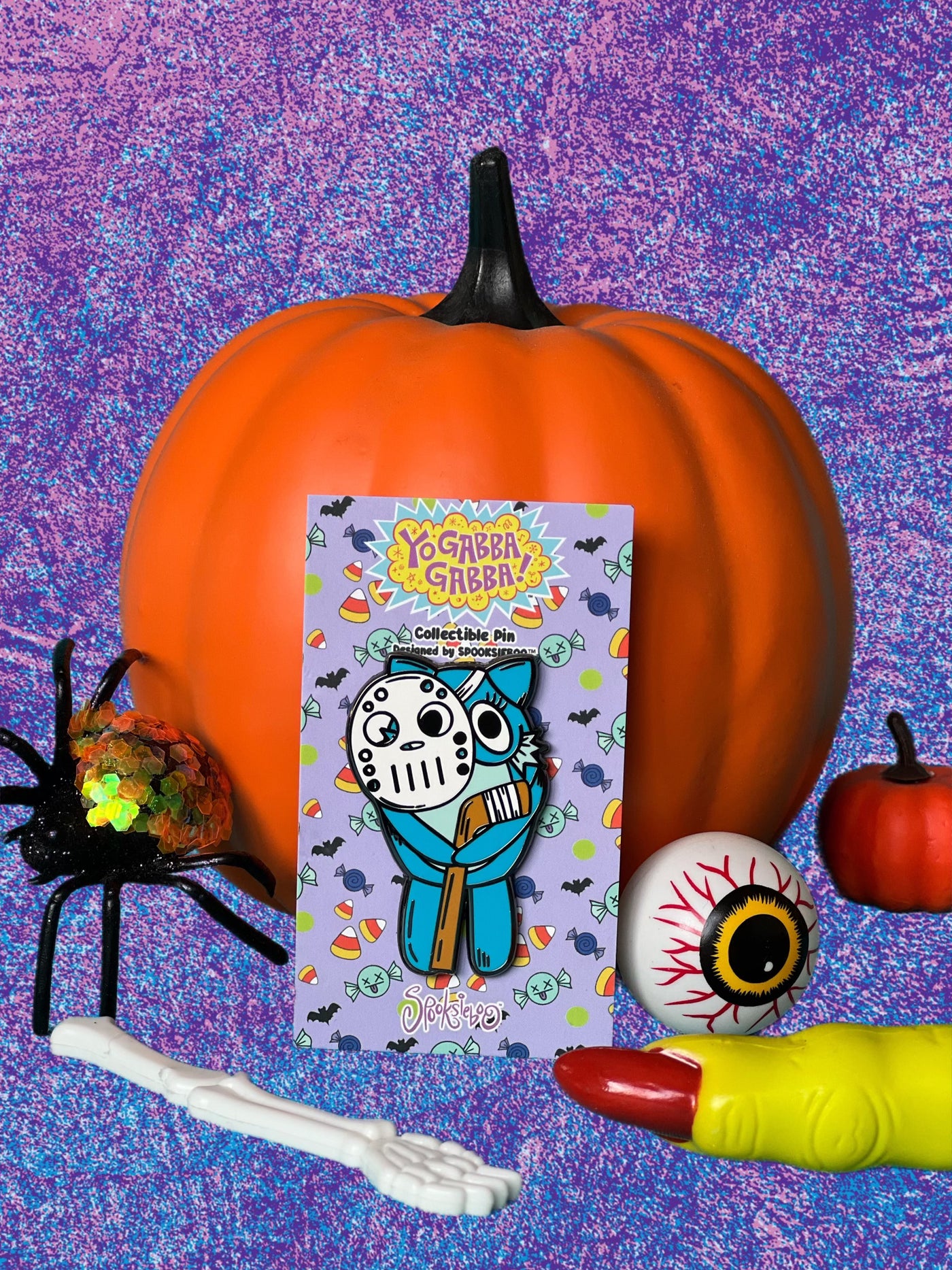 Toodee Halloween Enamel Pin - Yo Gabba Gabba!