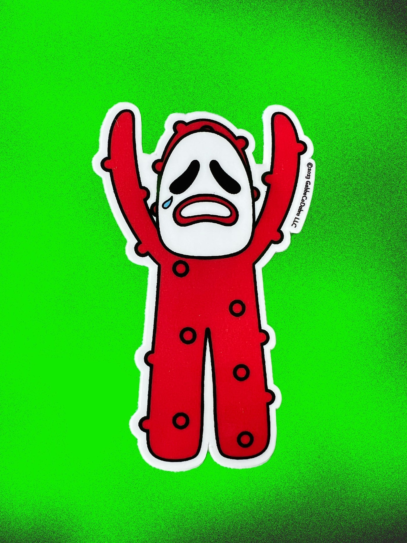 Muno Halloween Sticker - Yo Gabba Gabba!