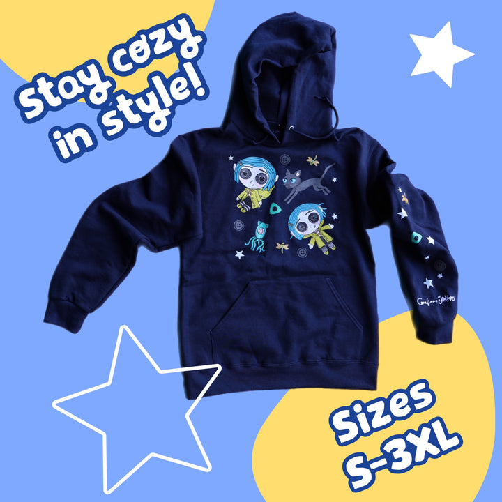 Coraline Doll Hoodie