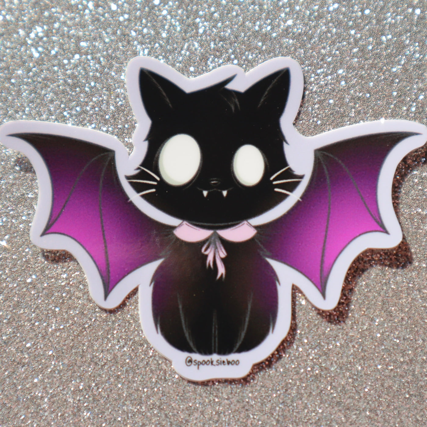 Bat Kitty- Sticker