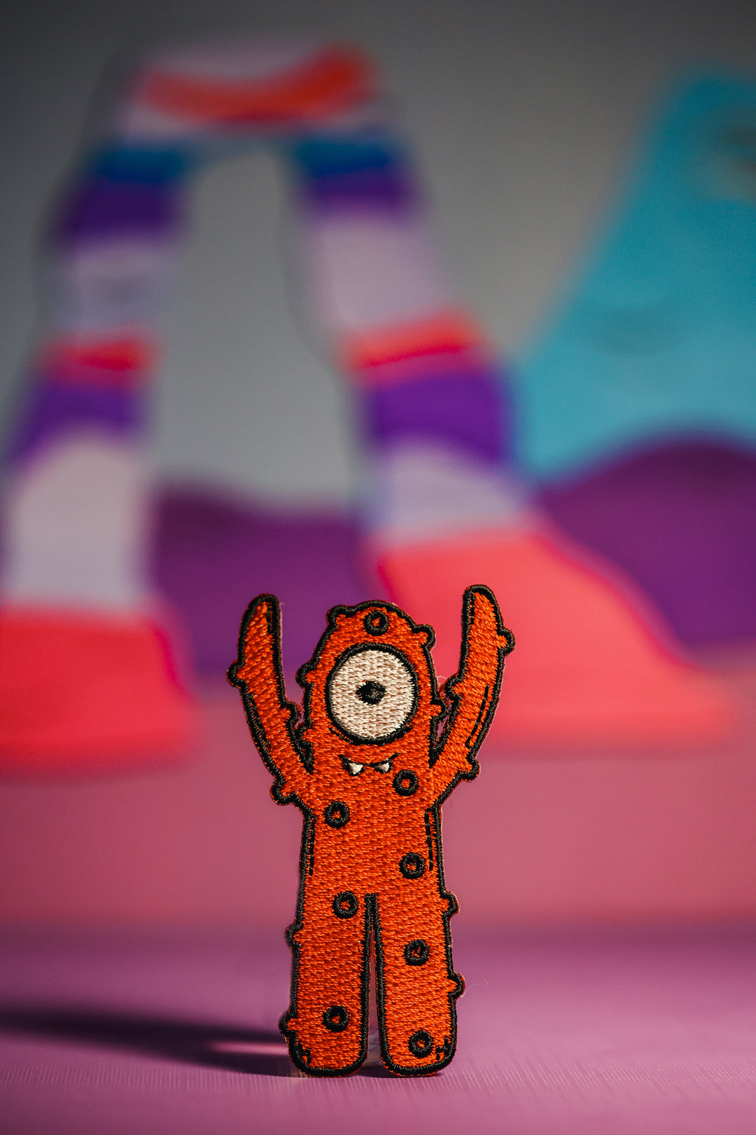 Muno Iron On Patch - Yo Gabba Gabba!