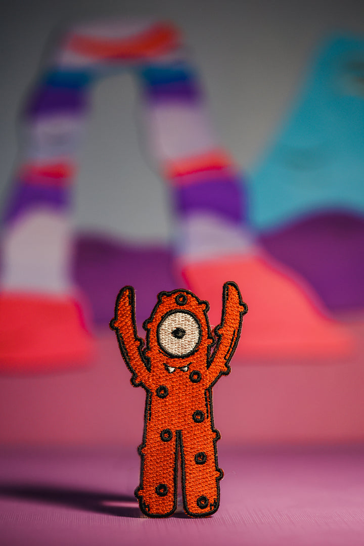 Muno Iron On Patch - Yo Gabba Gabba!