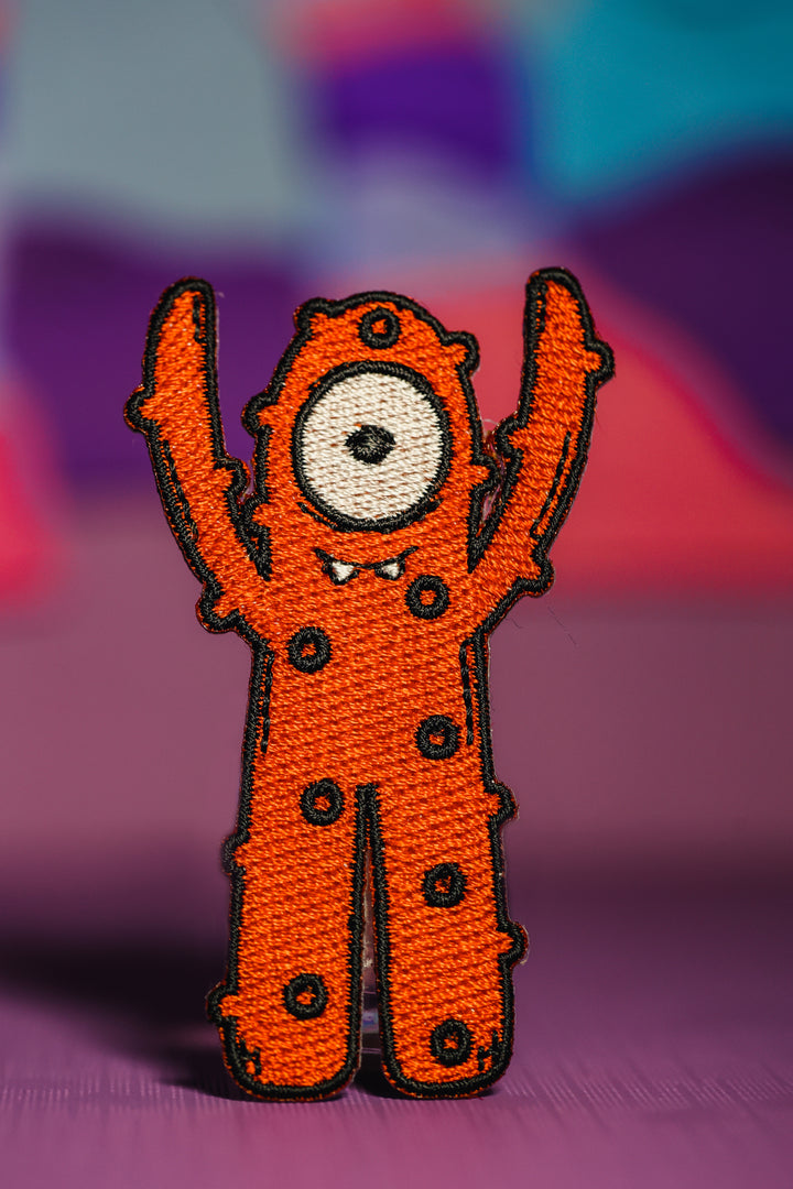 Muno Iron On Patch - Yo Gabba Gabba!