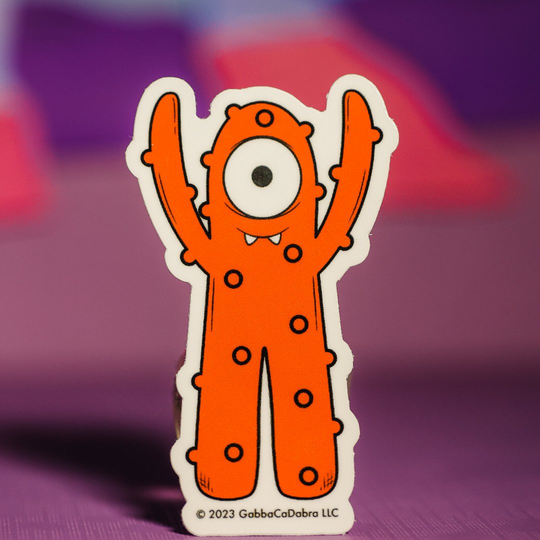 Muno Sticker - Yo Gabba Gabba!