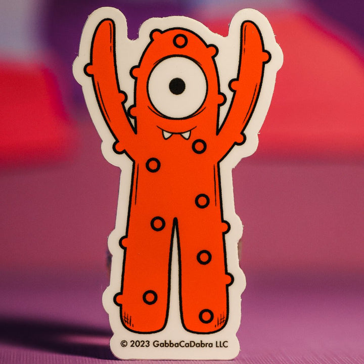 Muno Sticker - Yo Gabba Gabba!