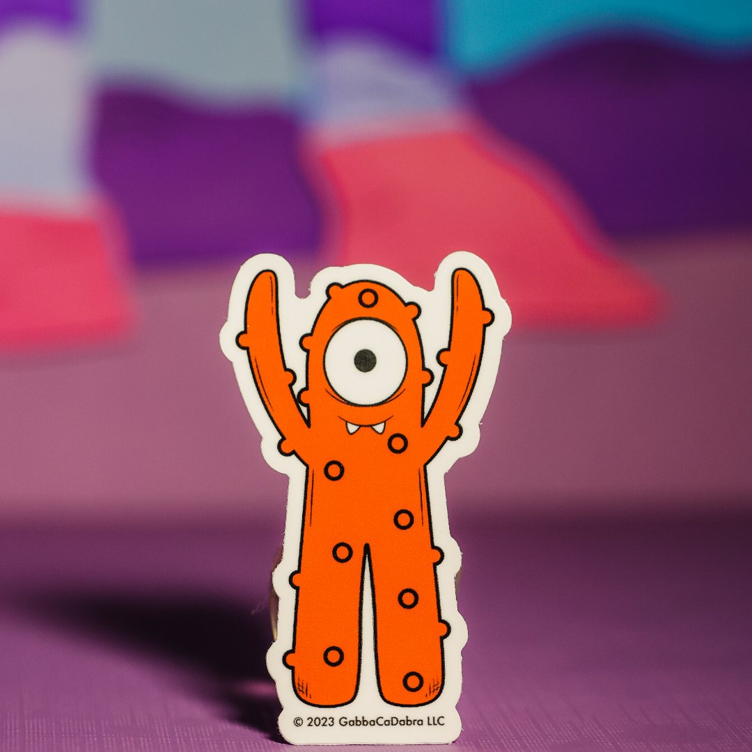 Muno Sticker - Yo Gabba Gabba!