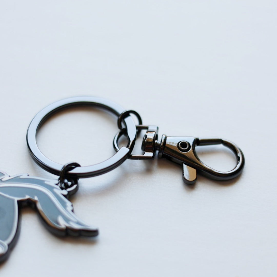 Cat Purrrade - Enamel Keychain