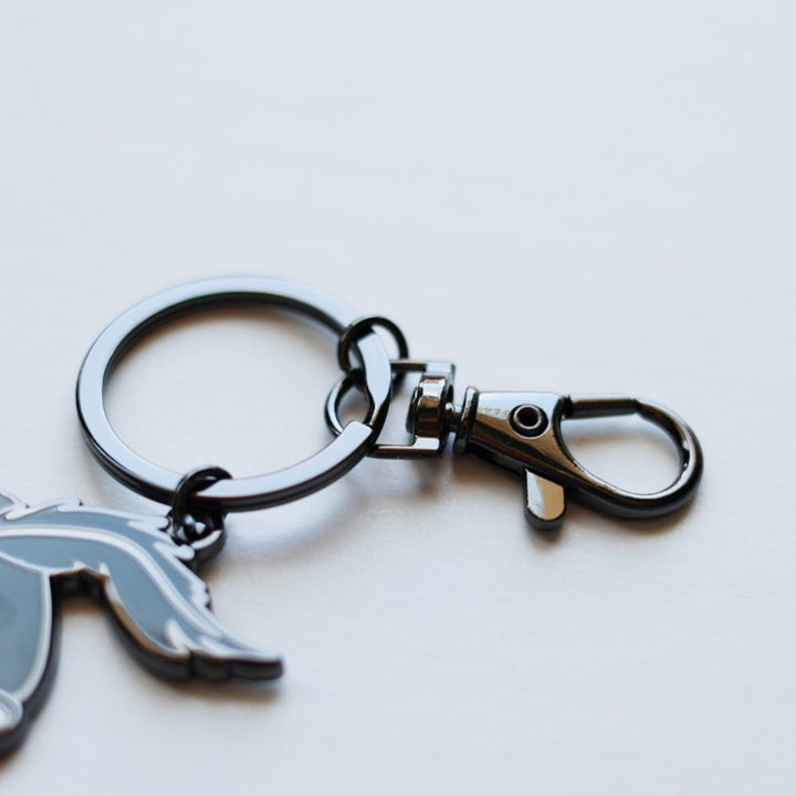 Cat Purrrade - Enamel Keychain