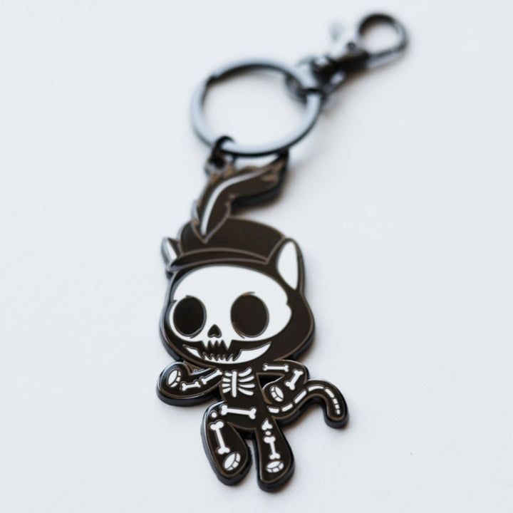 Cat Purrrade - Enamel Keychain