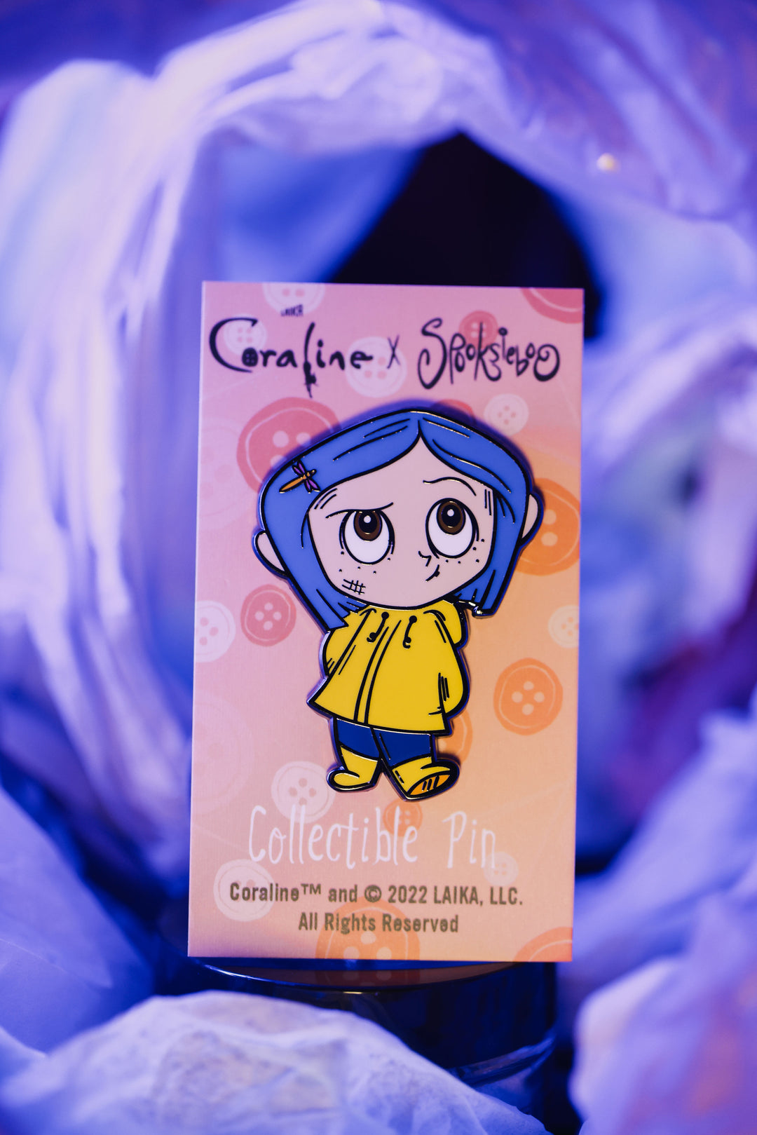 Coraline - Enamel Pin