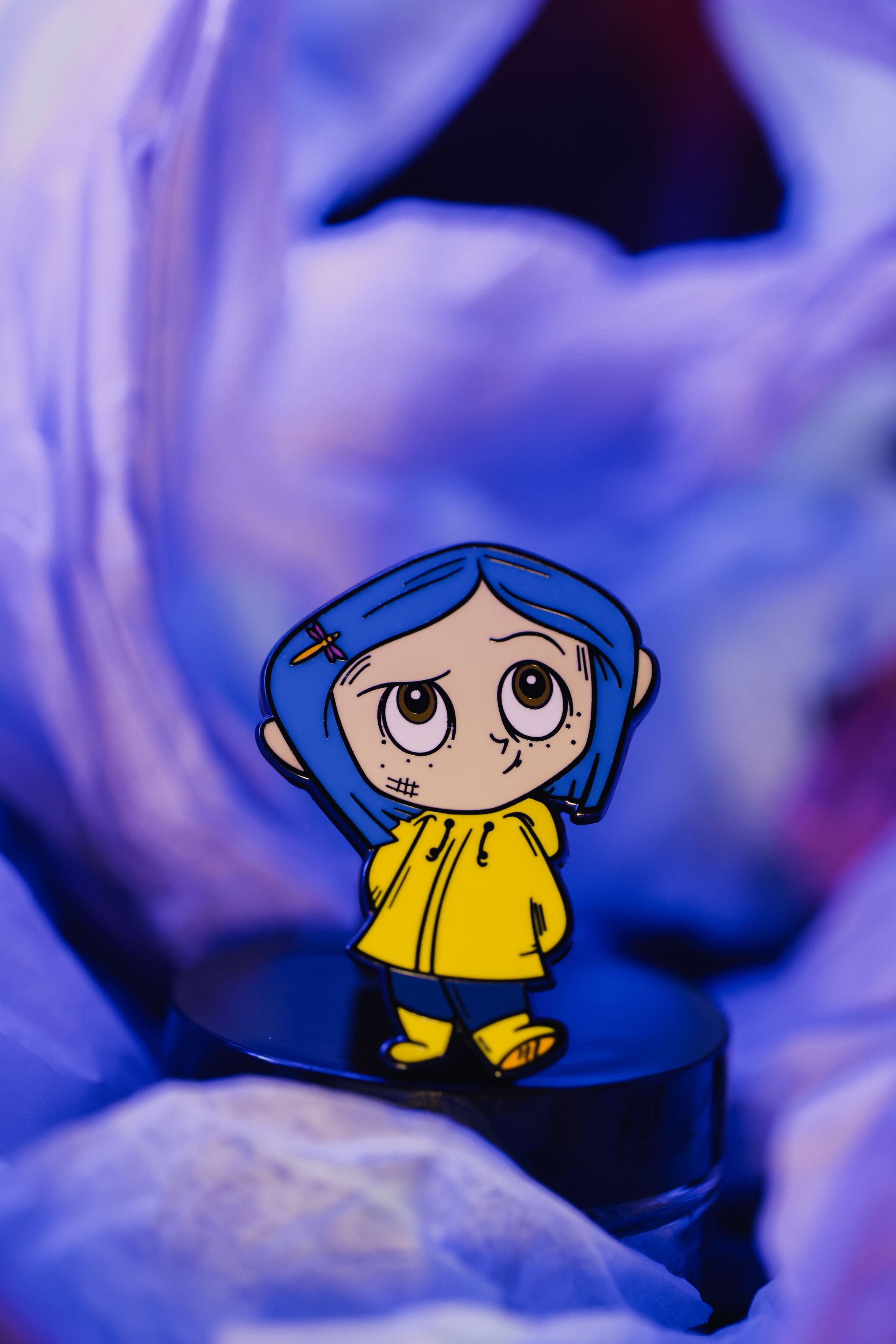 Large Coraline selling Enamel Pins