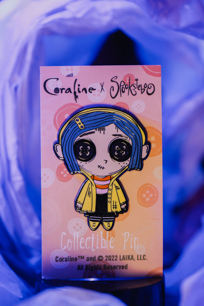Coraline Doll - Enamel Pin