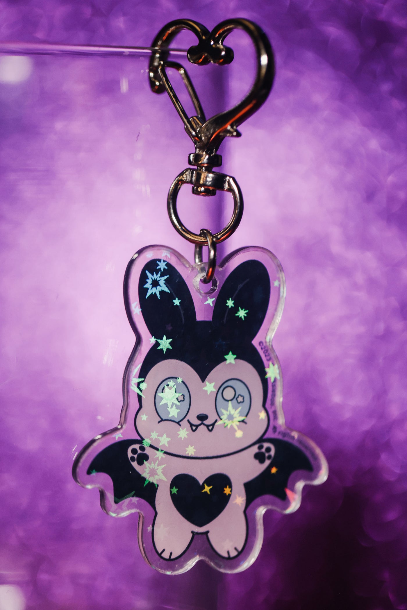 Cry Baby Bunny Keychain - Spooky and Kawaii Bunnies Collection