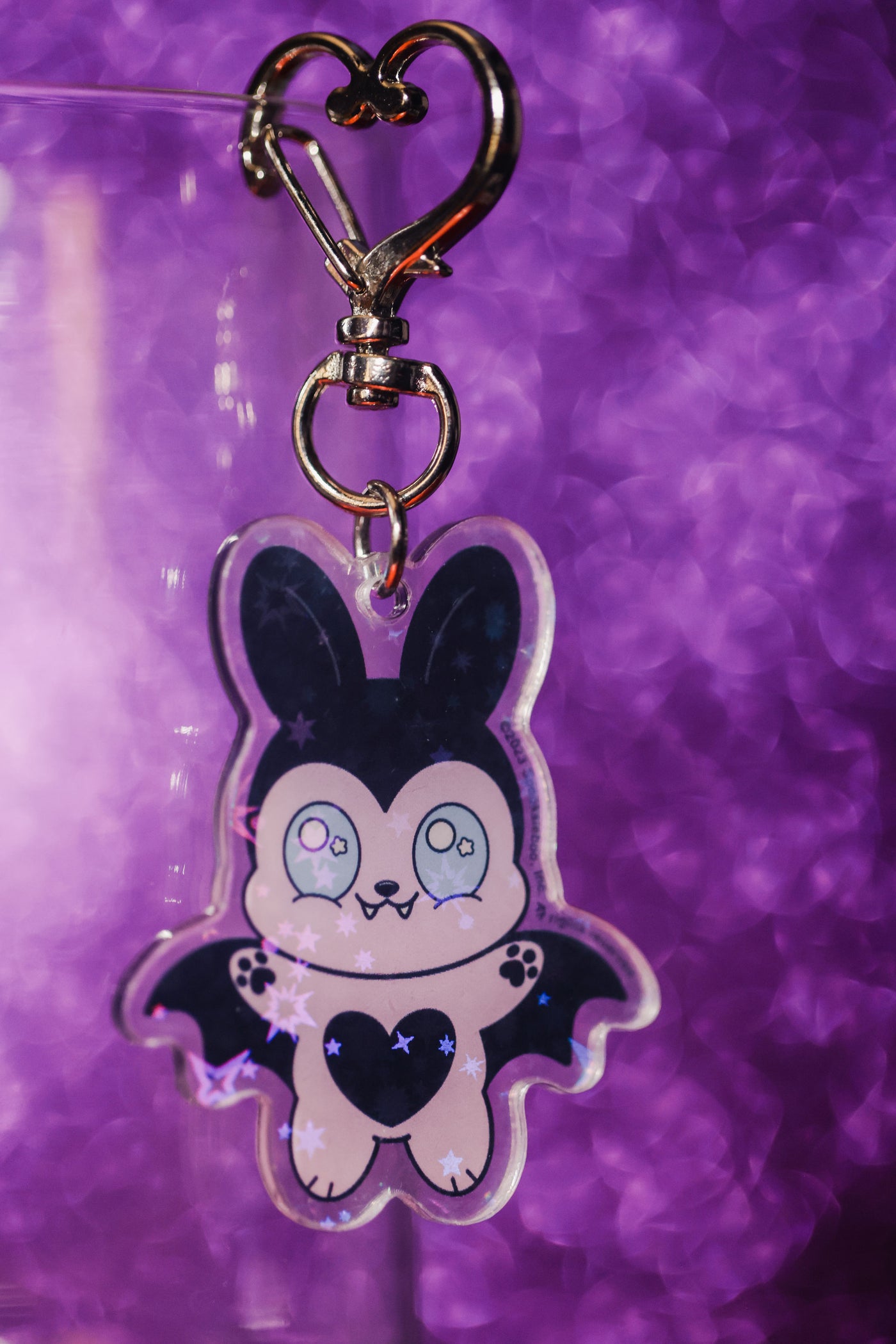 Cry Baby Bunny Keychain - Spooky and Kawaii Bunnies Collection