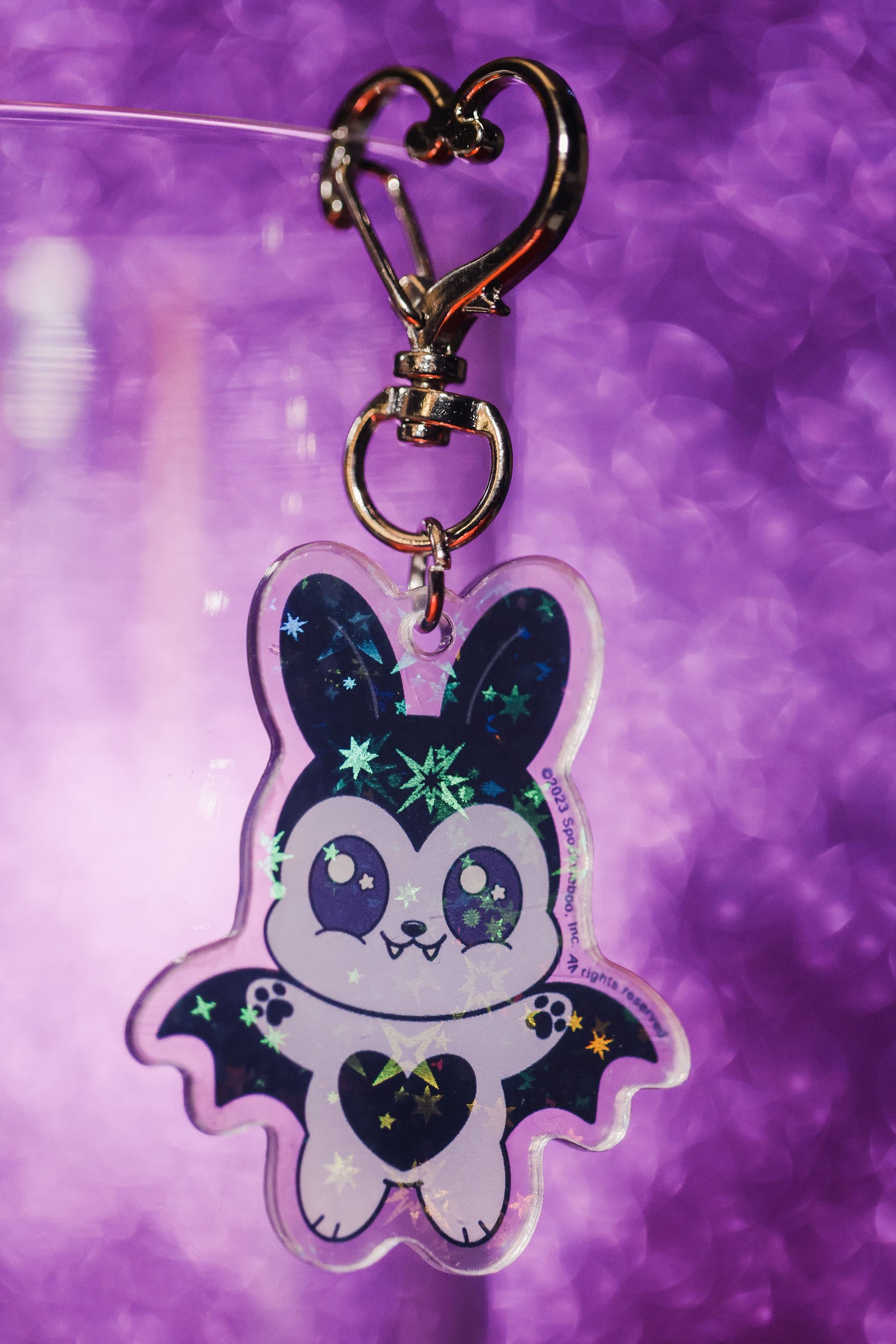 Berry Bunny Keychain - Spooky and Kawaii Bunnies Collection