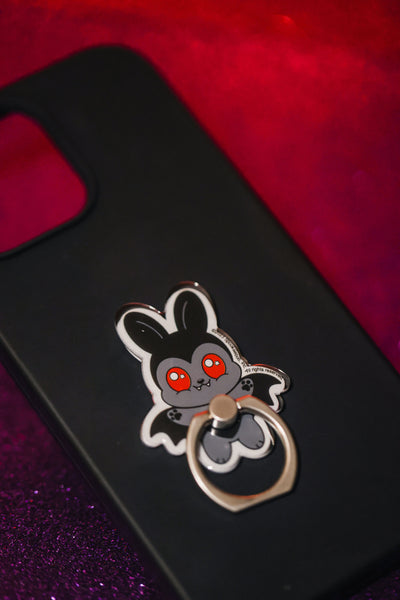 Cherry Phone Ring - Spooky and Kawaii Bunnies Collection
