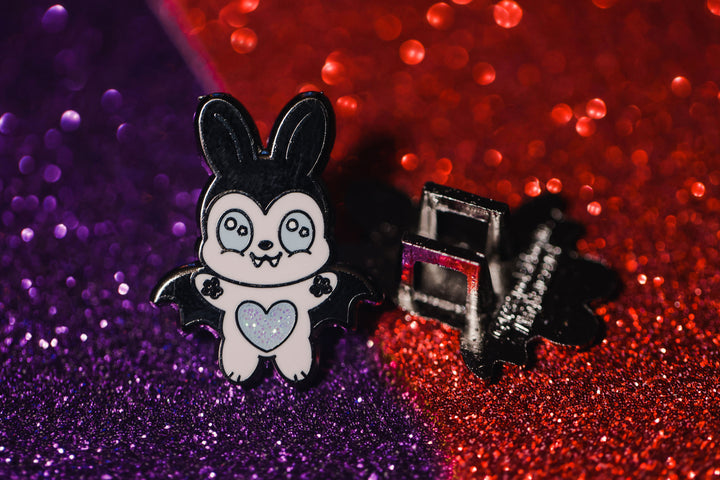 Cry Baby Bunny Lace Charm - Spooky and Kawaii Bunnies Collection
