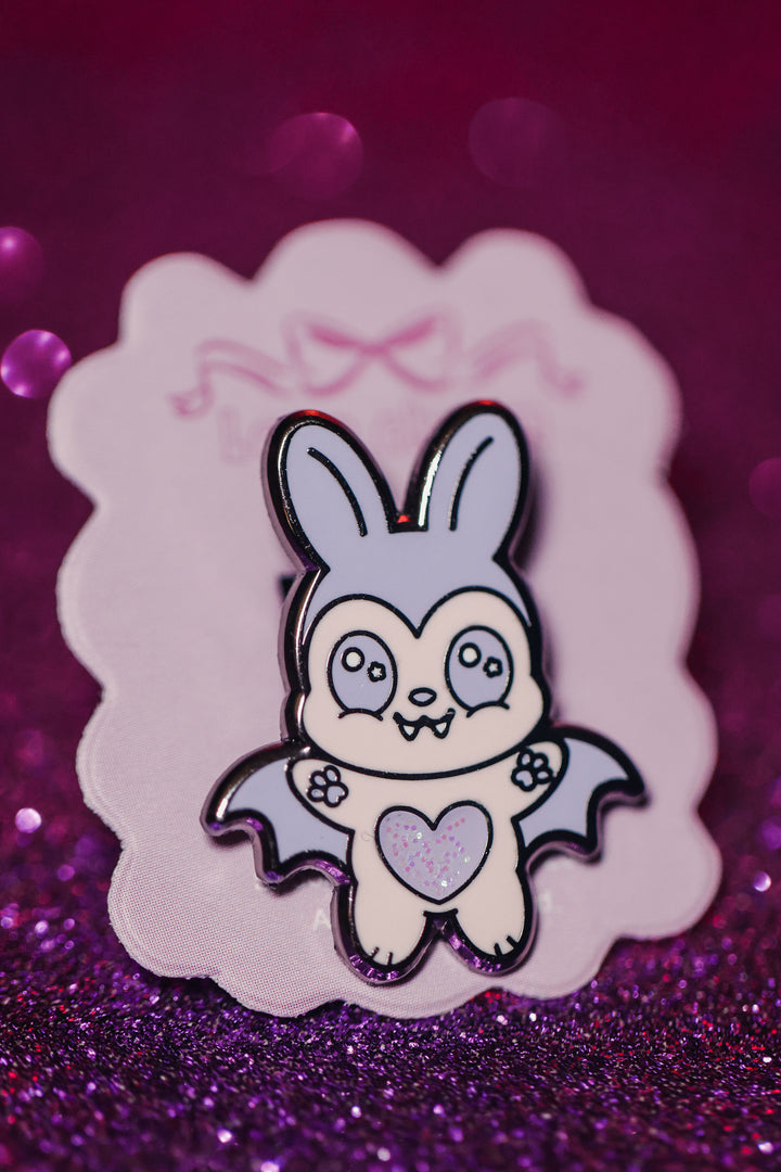 Lollipop Bunny Lace Charm - Spooky and Kawaii Bunnies Collection