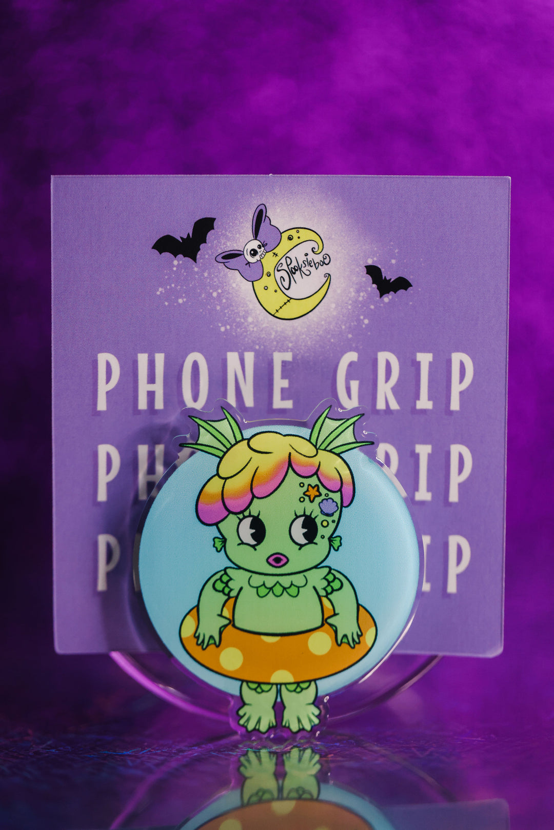 Hot Ghoul Summer Creature Girl - Phone Grip