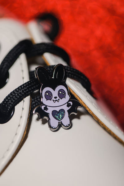 Berry Bunny Lace Charm - Spooky and Kawaii Bunnies Collection