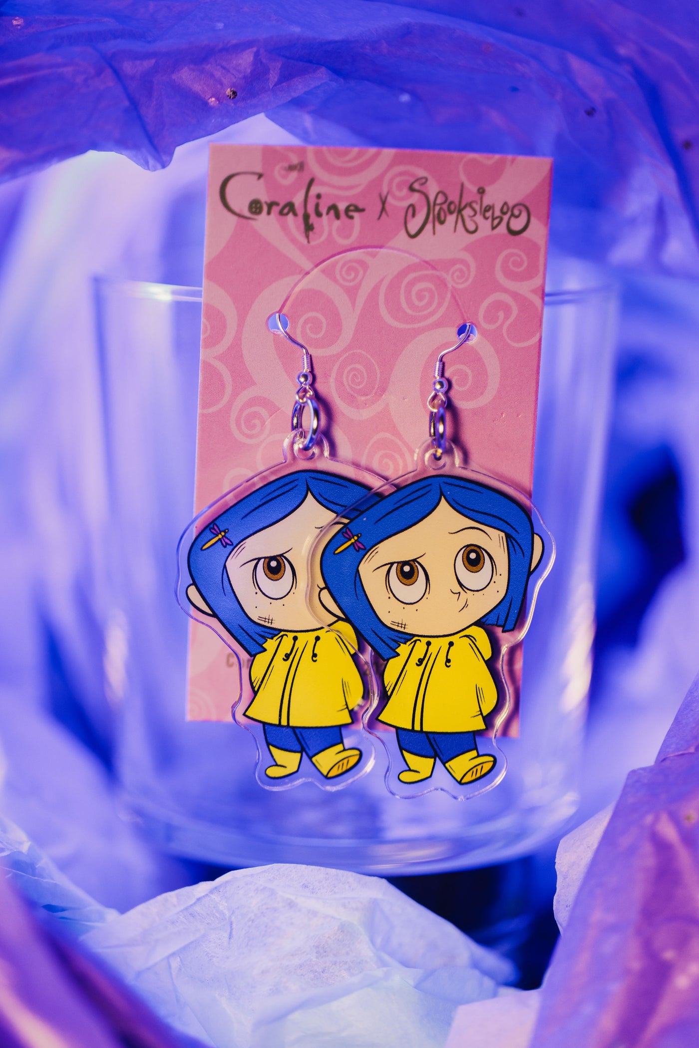 Coraline - Acrylic Earrings