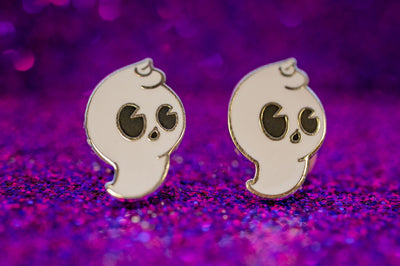 Classic Ghost Stud Earrings - Halloween 365 Collection