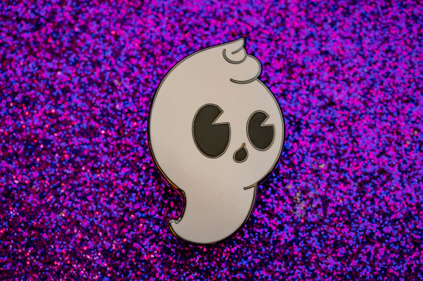 Classic Ghost Enamel Pin - Halloween 365 Collection