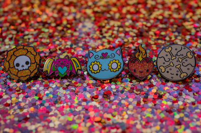 Mini Mystery Enamel Pin - Muertitos Collection