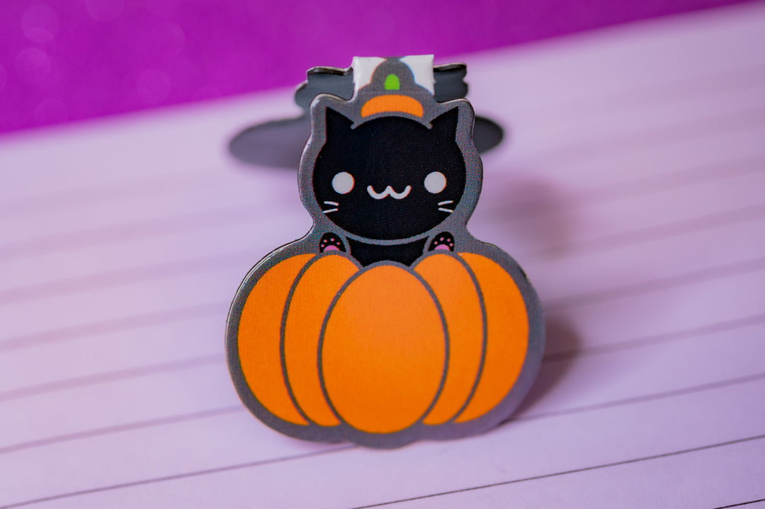 Black Kitty Bookmark - Kowai Kawaii Collection