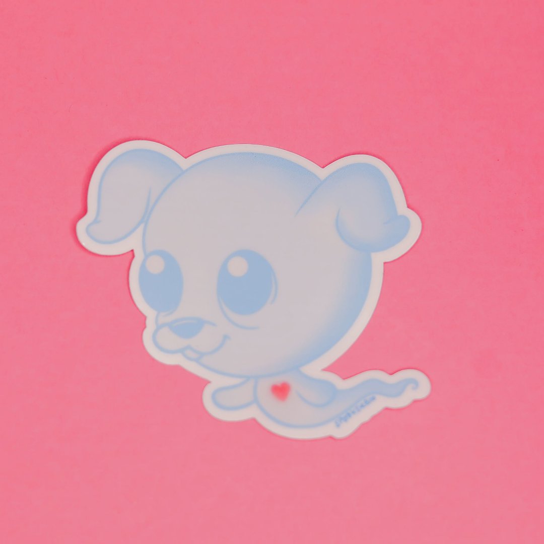 Ghost Puppy - Sticker